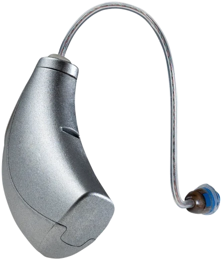 A 2026 behind-the-ear hearing aid