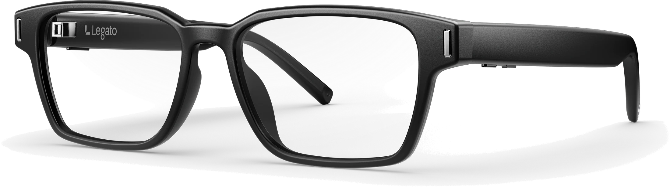 Legato glasses—hearing technology built into the temple arm